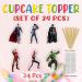 Seyal Suprhero Cupcake Topper - Buy Online on SooperMarket.com