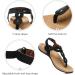 Women's Orthopedic Sandals with Arch Support - Athlefit Comfortable Orthotic Flip Flops in Black (Size 8.5) - Buy Online on SooperMarket.com