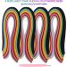 YURROAD Quilling Paper Strips Kit - 36 Colors, 720 Strips, 54cm Length, 3mm 5mm 7mm 10mm Width (4 Packs) - Buy Online on SooperMarket.com