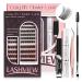 LASHVIEW Diy Lash Extension Kit Cluster Lashes with Lash Bond and Seal Lash Remover Lash Applicator and Lash Brush for DIYEyelash Extensions Kit(703)
