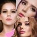 Lash Extension Kit - 10pcs Fluffy Wispy Fox Cat Eye & Volume Curly Strip Lashes for Natural Makeup & Cosplay | Lightweight Black Eyelashes - Buy Online on SooperMarket.com
