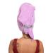 Curly Girl Microfiber Hair Towel with Strap Curly Hair Plopping Towel Waffle Hair Towel Anti Frizz Fast Drying Curly Hair Towel Lavender