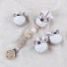 Pacifier Clip Animal Beads Teether Bracelet - Baby Teething Toy for Babies 0-12 Months | W03 - Buy Online on SooperMarket.com