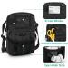 Trunab Vet Nurse Pouch with Multiple Pockets Nurse Waist Bag Fanny Pack with Adjustable Waist Strap for Stethoscope Scissors and Other Medical Supplies Black - Patented Design Black 1 - Buy Online on SooperMarket.com