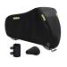 Dokon bicycle cover waterproof 420d oxford tissue high-quality bicycle garage tarpaulin for 1-2 bicycles bicycle protective cover with bag saddle cover (200 x 70 x 110cm)-black