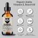 Bella Terra Oils Beard Oil 4oz | Organic Vitamin E Jojoba & Argan | Anti-Frizz Formula for Luster & Care - Buy Online on SooperMarket.com