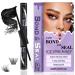 Lash Bond and Seal Waterproof 10ML Eyelash Bond and Seal Black Lash Glue for Lash Clusters 72 Hours Black Lash Glue and Bond Super Strong Lash Extension Bond and Seal US-NewST-Hei