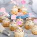 Cyodoos 25 pcs Pink Graduation Cake Toppers Class of 2024 Graduation Cupcake Toppers Congrats Grad and Graduation Party Decorations Pink2 - Buy Online on SooperMarket.com