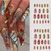 Virgin Mary & San Judas Nail Stickers Set - Retro Nail Decorations for Acrylic Nails - Buy Online on SooperMarket.com