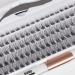 Individual Lashes Kit with 120 Cluster Lashes, Tweezers, Lash Bond, and Seal - C/D Curl Mix 10-16mm Length - OP20 - Buy Online on SooperMarket.com