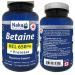 Naka Platinum Betaine HCL 650mg + Protease Digestive Support Made in Canada (75 vcaps) 75 count (Pack of 1)