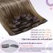 Shop Laavoo Real Hair Clip-In Extensions | Blonde Balayage Ombre | 105g - 7pcs - Buy Online on SooperMarket.com