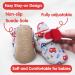 Dotty Fish Baby Booties | Fleece-Lined | Non-Slip Sole | Grey Trains & Cars | 0-6 Months - Buy Online on SooperMarket.com