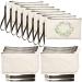 Sntieecr Cosmetic Bags Sublimation Blank Heat Transfer Makeup Bags with Wristband Lanyards for DIY Craft Travel Canvas Zipper Pencil Bags (8.3 x 5.1 Inch) Beige 10 PCS