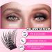 PRO Self Adhesive Eyelashes Kit - 120pcs Press On Lashes Lash Fixative & Remover Easy Home Application | Velvety D-10-18mix Eyelash Extension Set - Buy Online on SooperMarket.com