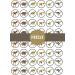 48 PRECUT Dinosaurs Edible Mini Cupcake Toppers - Premium Thickness SWEETENED VANILLA - wafer card disc cake decorations - Buy Online on SooperMarket.com