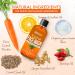 Carrot Face Wash - Natural Skin Brightening Soap for Acne Spots & Even Tone - Made in USA - Buy Online on SooperMarket.com