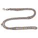 Dogeline Double leash Practice line for medium dogs up to 45 kg over 39 colors very stable (2.40 m sailing) 2.40 m 6 colored sailing