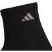 adidas Women's Athletic Cushioned Quarter Socks (6-Pair) - Black/Aluminum - Medium Size - Buy Online on SooperMarket.com
