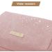 Toiletry Bag for Women BAGSMART Travel Toiletry Organizer Dopp Kit Water-Resistant Shaving Bag for Toiletries Accessories Pink Canvas Pink Canvas -Medium - Buy Online on SooperMarket.com