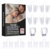 Snoring Solution,2 Magnetic Nose Clips,8 Nasal Dilators Silicone Nasal Clips,Anti Snoring Devices,Snoring Solution,Restful Sleeping at Night for Men and Women