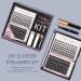 MilyBest DIY Lash Extension Kit: 156Pcs Individual Lash Extensions for Easy At-Home Application - Reusable Soft False Eyelashes for Natural Look - Faux Mink Cluster Lashes (MIX-10-16mm) - Buy Online on SooperMarket.com