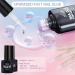 Cooserry Nail Tips and Glue Gel Kit with UV Light - 1000 Pcs C Curve Clear French Ballerina Fake Nails, 4-in-1 Nail Glue, Mini UV LED Lamp, DIY Nail Art Tools - Buy Online on SooperMarket.com