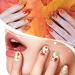 TailaiMei 16 Sheets Holiday Nail Stickers - Halloween & Thanksgiving 3D Self-Adhesive Nail Art Decals for Autumn DIY Decorations - Buy Online on SooperMarket.com
