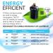 Fluval 107 External Filter for Aquariums | 40-130L | 550 L/H | 10W Blue | Fast International Shipping - Buy Online on SooperMarket.com