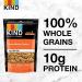 KIND Peanut Butter Granola Clusters - 10g Protein, 6 Count | Gluten Free & Healthy Snacks - Buy Online on SooperMarket.com