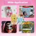 8 Sheets Self-Adhesive Rhinestone Face Jewels for Makeup, Crafts, and Nail Art - Festival and Carnival Fairy Style Rhinestone Stickers - Buy Online on SooperMarket.com