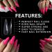 Dual Nail Forms ALMOND Extension - 12 Sizes Full Cover Molds for Poly Nail Gel | Perfect for Salon & DIY Nail Art - Buy Online on SooperMarket.com