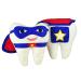 Tooth Fairy Superhero Pillow Set with Notepad and Keepsake Pouch | Boy's 3 Piece Gift Includes Pillow with Pocket, Notepad, and Photo Pouch - Buy Online on SooperMarket.com