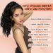 PORSMEER Ponytail Extension Claw Clip Ponytail Hair Extensions Black Natural Looking Long Curly Wavy Multi Layered Fluffy Synthetic Hairpiece for Women Girls Daily Wear or Party 18inch - Buy Online on SooperMarket.com