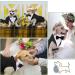 Dog Tuxedo and Bandana Set Dogs Formal Tuxedo PET Wedding Party Suit Wedding Bow Tie Shirt for Wedding Christmas Birthday Costumes (Cute Style M) Cute Style M - Buy Online on SooperMarket.com