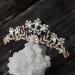 Sweetv Rose Gold Wedding Tiara - Crystal Bridal Crown for Women - Princess Costume Crown for Birthday Party Prom - Buy Online on SooperMarket.com