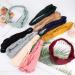 Ondder Knotted Elastic Headbands 20 Pack - Assorted Colors for Women, Work Out, Yoga, Sports - Cute Head Wrap Hair Accessories - Solid Color Series A - Buy Online on SooperMarket.com