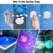 Pool Lights Shower Light Pond Lights Rechargeable Submersible LED Lights Spa Lights for Hot Tub LED Pool Light for Above Ground Pool Decorations Outdoor Waterproof 1 Pack 3.3'' - Buy Online on SooperMarket.com