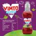 Vimto Original Real Fruit Juice Kids Drink | Grape Blackcurrant & Raspberry | 250ml x 6 Pack Resealable Bottles | No Added Sugar Vegetarian | Ideal for Kids Lunchbox - Buy Online on SooperMarket.com