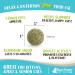 Raw Paws Compressed Catnip Ball Toy 6 Pack for Indoor Cats - All Natural Catnip Interactive Kicker Toy - Catnip Cat Toys for Kitties - Buy Online on SooperMarket.com