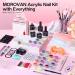 Morovan Acrylic Nail Kit with Drill - Complete Professional Set for Beginners - Glitter Acrylic Nails DIY Art - Salon-Quality Supplies - A-FOUR SEASON - Buy Online on SooperMarket.com