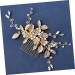HAPINARY girls hair accessories European and American hair accessories bridal hair accessories accessories Hand made bridesmaid bride headpieces for wedding hairpin bride hair accessory - Buy Online on SooperMarket.com