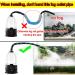 Coospider Reptile Fogger Terrariums Humidifier Fog Machine Mister 3L Large Tank 380L/hr High Volume Fog Ideal for Paludarium/Vivarium/Reptiles/Amphibians/Herps - Buy Online on SooperMarket.com