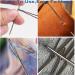 Large-Eye Blunt Needles - Stainless Steel Yarn Knitting Sewing Crafting Weaving Needles (9 Pieces) - Buy Online on SooperMarket.com
