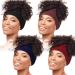 Haysandy Hair Wrap 4 Pieces Pineapple Sleeping Cap Sleep Hair Protector No Fading Sleep Head Cover Polyamide Hair Sleeve  Back Open (Black  Coffee  Wine Red  Navy Blue)  One Size
