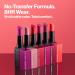 REVLON ColorStay Suede Ink Lipstick - Waterproof Matte Lip Color with Primer and Vitamin E - Smudgeproof Formula - 009 In Charge (Pack of 1) - Buy Online on SooperMarket.com