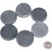 10 Round Basalt Stones for Rock Painting - 5.2cm Diameter, Natural Canvases for Mandala Art - Buy Online on SooperMarket.com