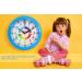 Kiddus Analog Wall Clock for Kids - Easy Time Learning with Exercises | Blue 21cm - Perfect for Boys & Girls - Buy Online on SooperMarket.com
