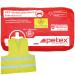 PETEX 2 in 1 first aid kit Plus contents according to DIN13164:2022 in red first aid first aid kit first aid kit PLUS red