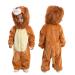 Doladola Baby Boys Girls Cartoon Animal Hooded Onesies Infant Pajamas Romper 18-24 Months Lion